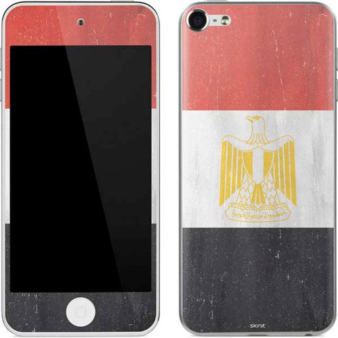 Egyptian Flag Distressed Apple iPod Skin